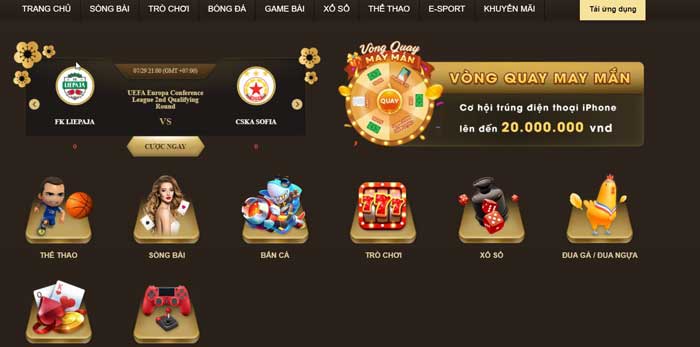 Galaxy6623 đa dạng các sản phẩm game cược